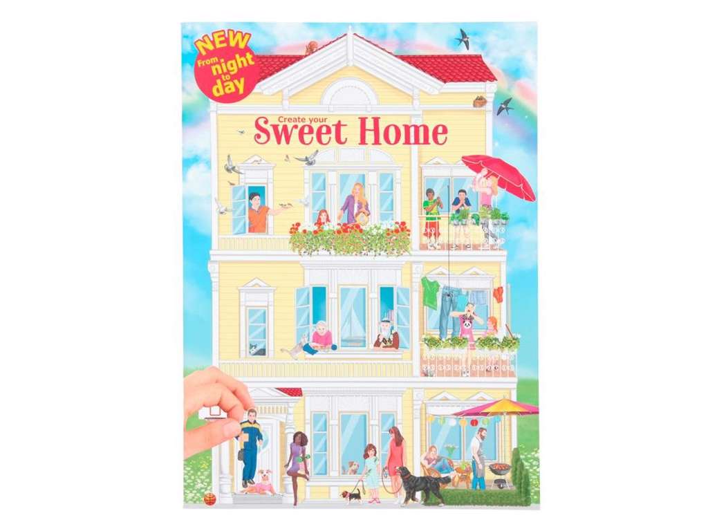 Create your Sweet Home - klistermærkebog
