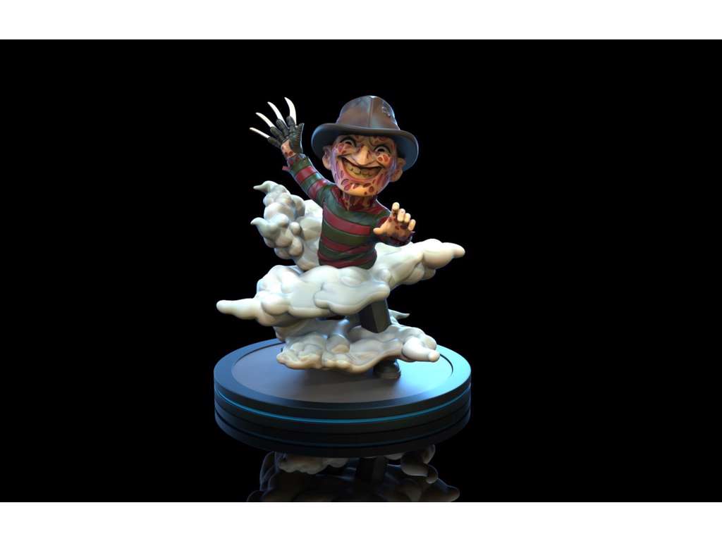 Nightmare on Elm Street Q-Fig diorama af Freddy Krueger