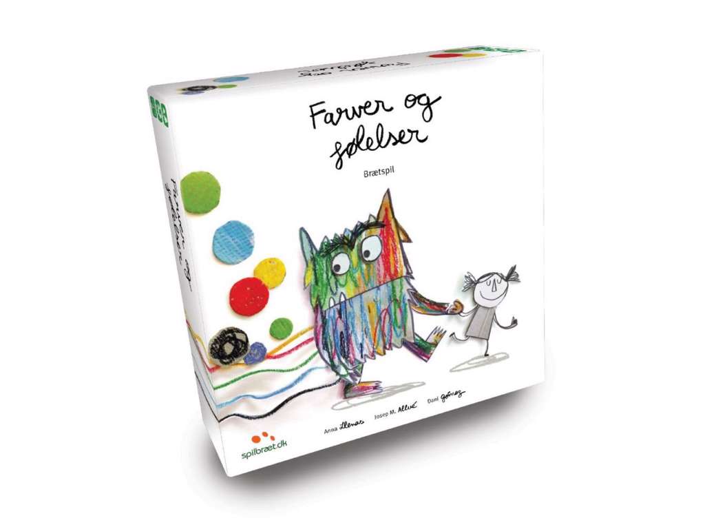Farver og Følelser (DA) - brætspil fra Lautapelit